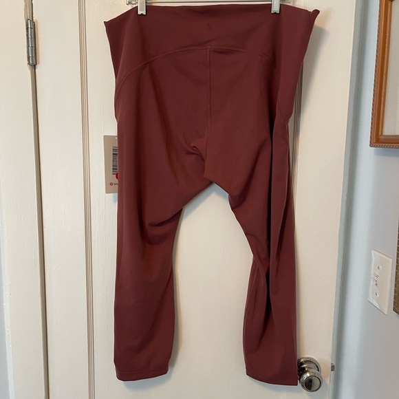 Lululemon InStill High-Rise Tight 25", Smoky Red, Size 20, NWT! - Picture 5 of 7